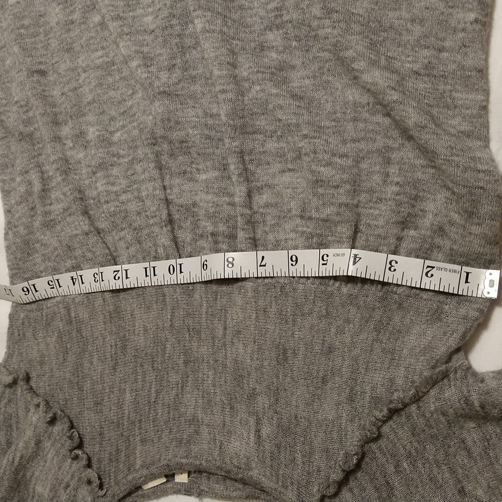 *Host Pick* Moth Anthropologie Soft As Feathers Gray Knit Dress Size Large - Picture 10 of 13